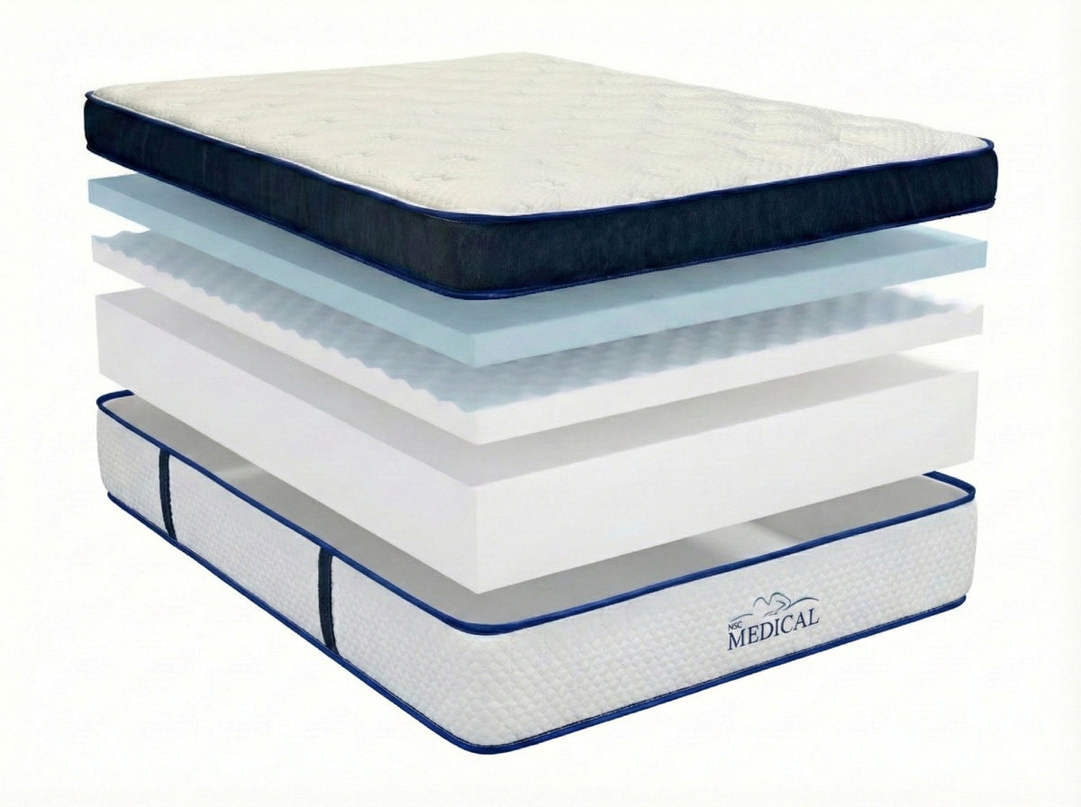 Clinically Cooling Gel Memory Foam 14" Mattress