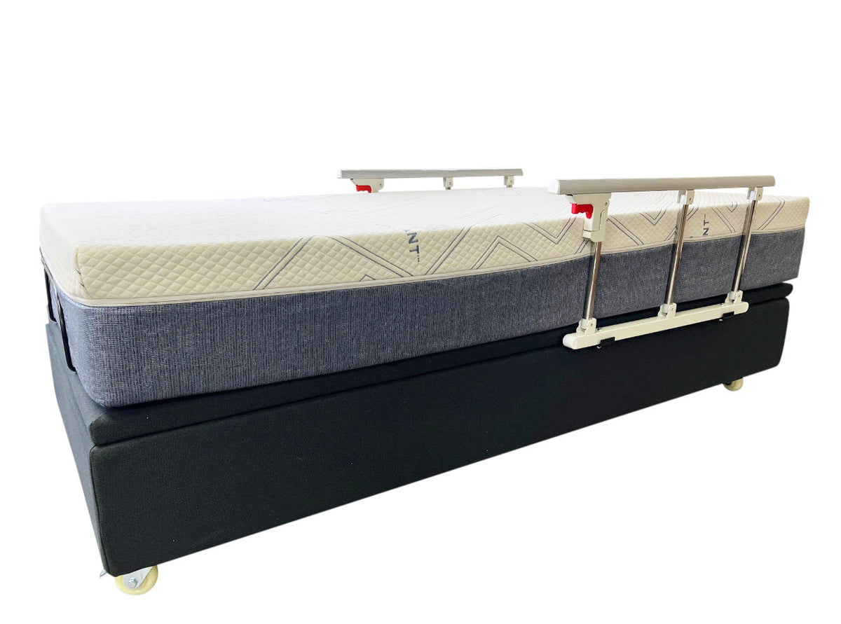 Ergonomic Adjustable Bed with Neutral Gravity Mode &amp; Medi-Foam Mattress