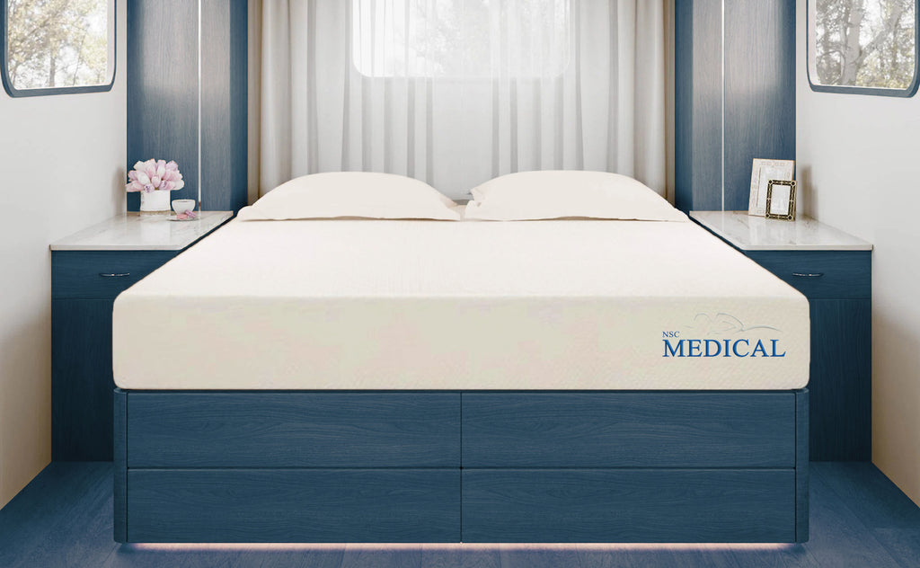 NSC Medical 20.32cm (8 in.) Queen Memory Foam RV Mattress